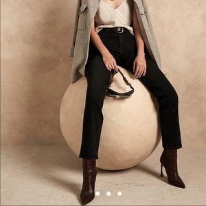 Banana Republic Straight leg black jeans. Never worn, tags on.